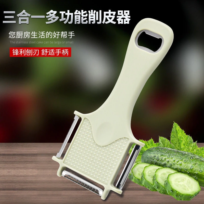 【顺轩】家用厨房削皮器削皮刨丝生果瓜类去皮多功能瓜刨四合一