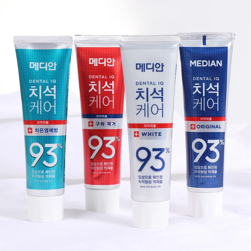 原装麦迪安93牙膏护理多效护龈修护去渍清爽清新亮白去烟渍去黄