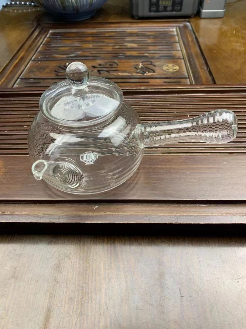 500毫升透明侧把煮茶壶家用