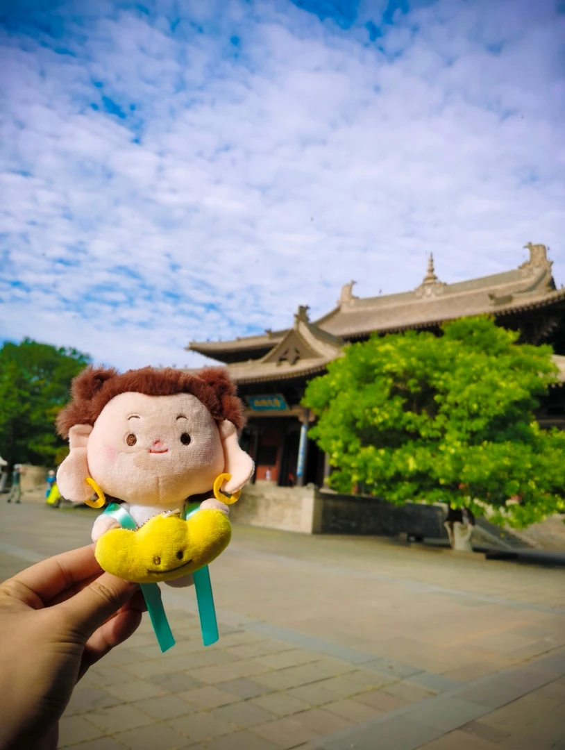 华严寺善财童子绒布娃娃