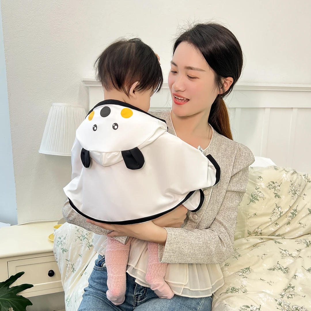婴儿防晒衣斗篷透气冰丝幼儿夏季薄款男女宝宝夏天小童儿童披风ss