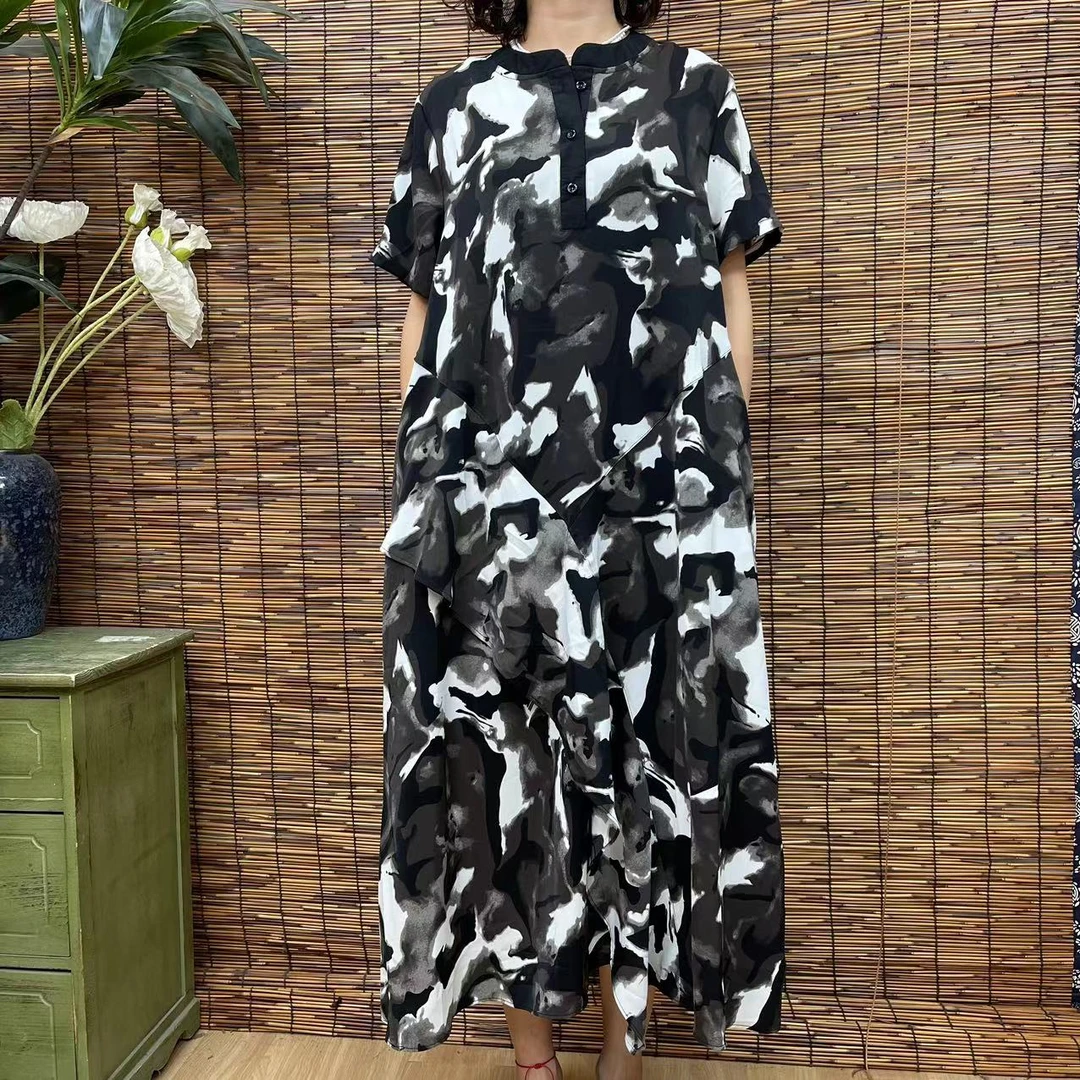 3918新款夏季洋气减龄气质连衣裙QZ