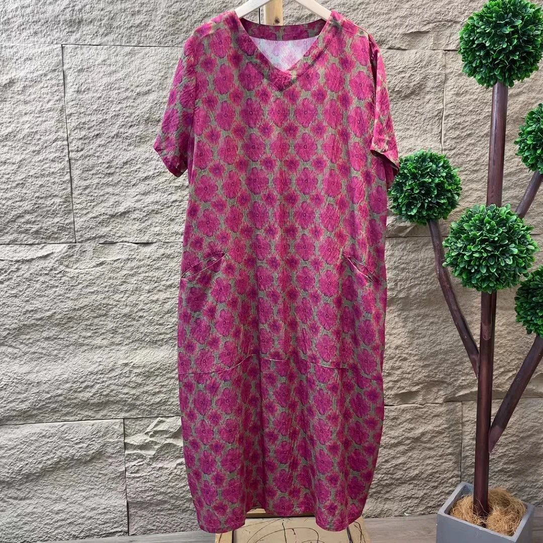 4536新款夏季洋气减龄气质连衣裙QZ