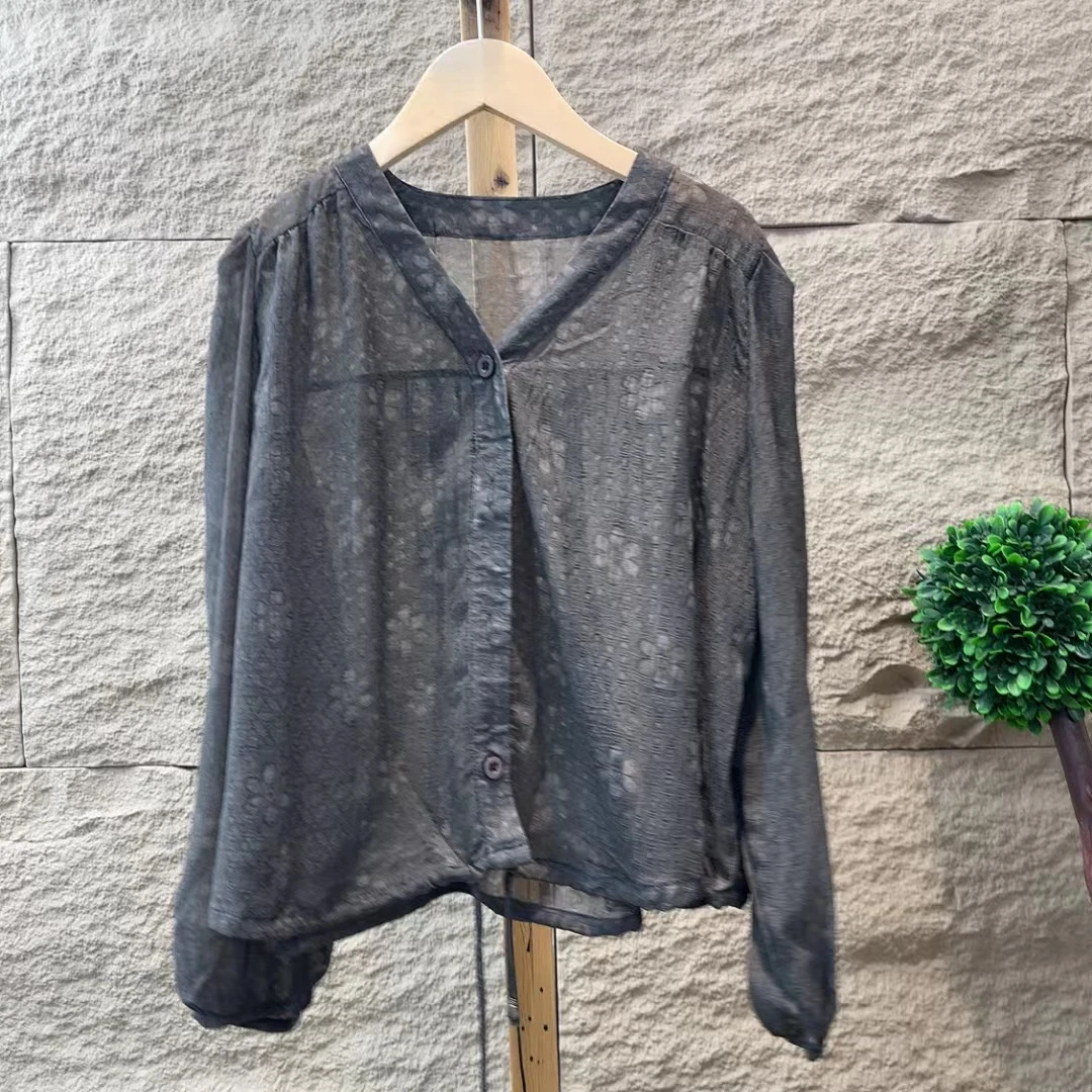 4777新款夏季气质优雅减龄小衫QZ