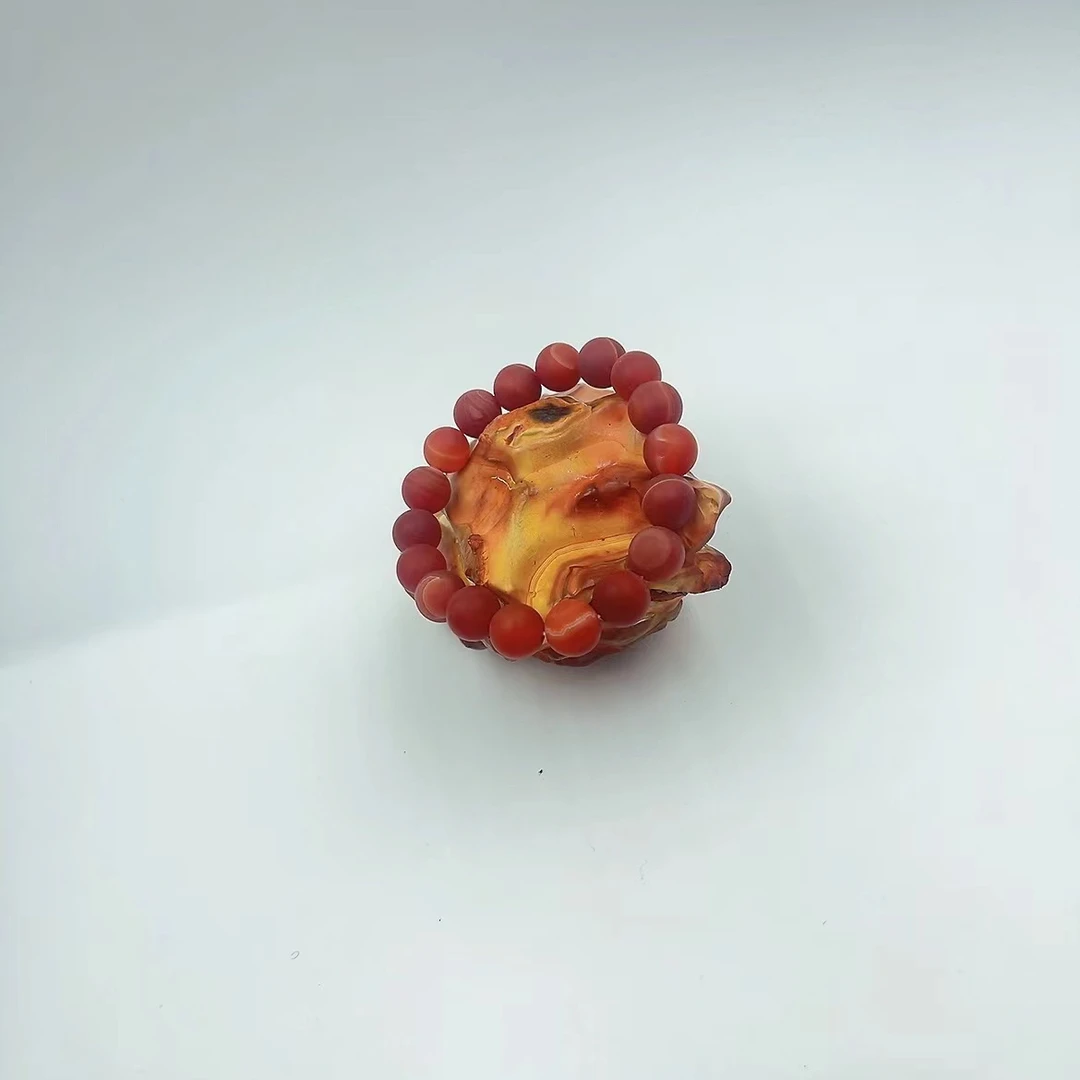 天然南红玛瑙手串 L284—多样性发