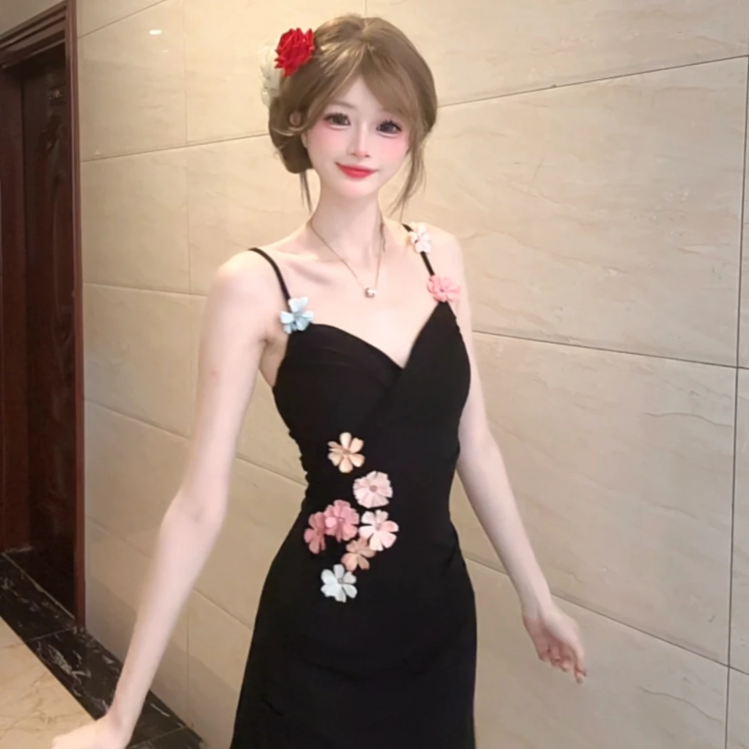 【白白专属】2024吊带连衣裙夏季时尚性感收腰SBBXK400929