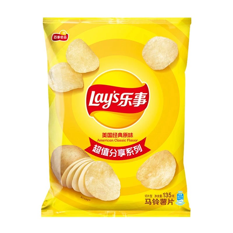 乐事薯片 原味 135g