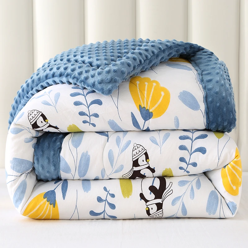 豆豆被子秋冬款被芯冬季大豆被子加厚加绒保暖棉被子家用床上用品