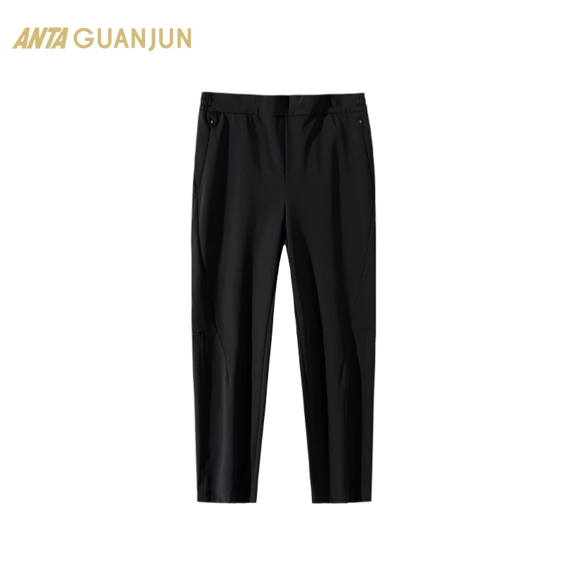 安踏冠军全天候系列 梭织休闲长裤男士保暖加绒防水裤子152440504