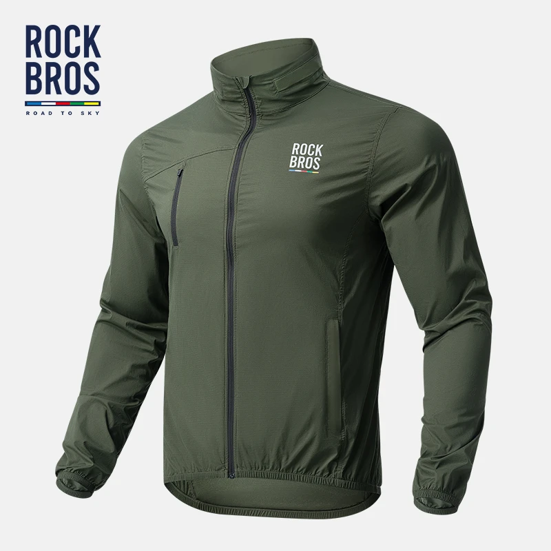 洛克兄弟天路系列骑行风衣骑行服防风长袖上衣公路自行车外套男女