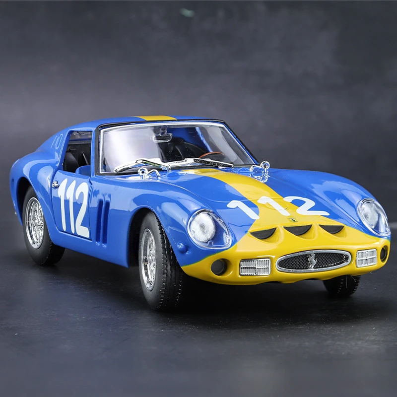 比美高正版1:24法拉利250GTO 合金汽车模型 收藏摆件经典复古跑车