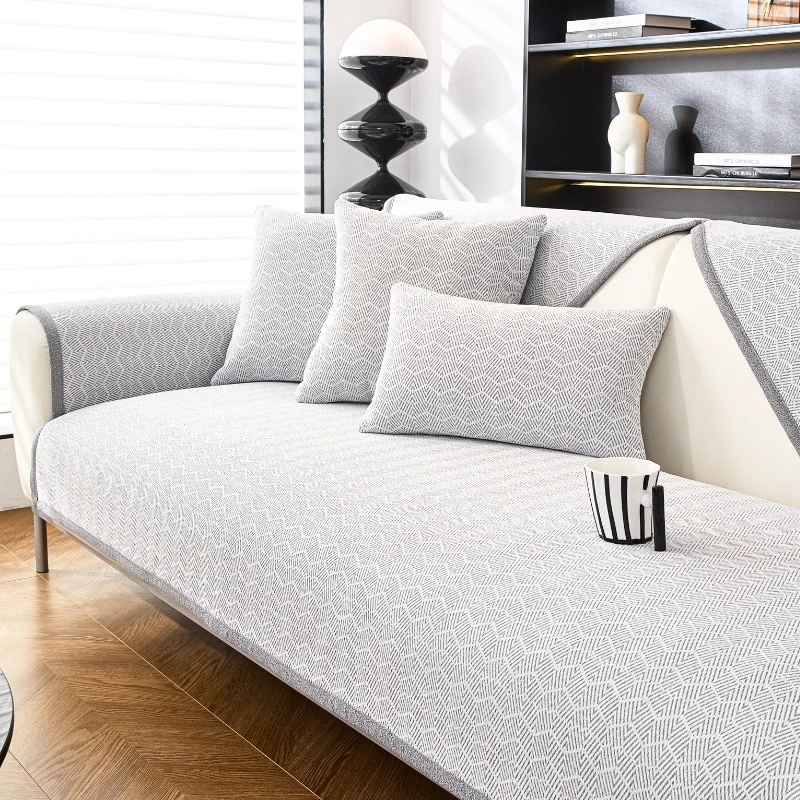 【栖纹】防滑沙发垫四季通用现代简约沙发套罩盖布巾沙发套盖布防猫
