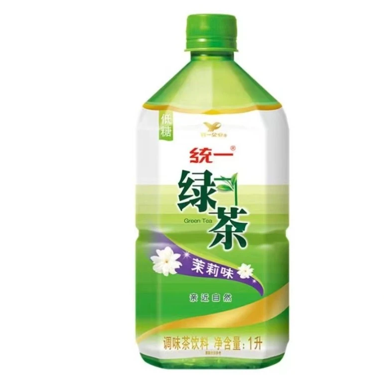统一 低糖茉莉花味绿茶调味茶1L 5.5