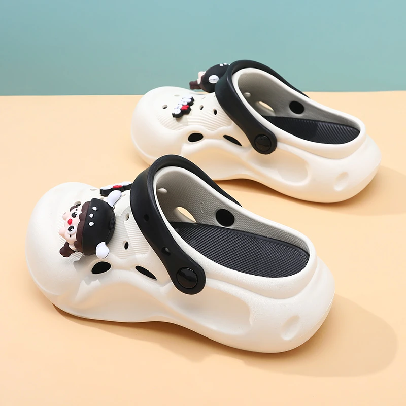 洞洞鞋女夏季2024新款厚底踩屎感防滑网红时尚ins潮沙滩软底拖鞋