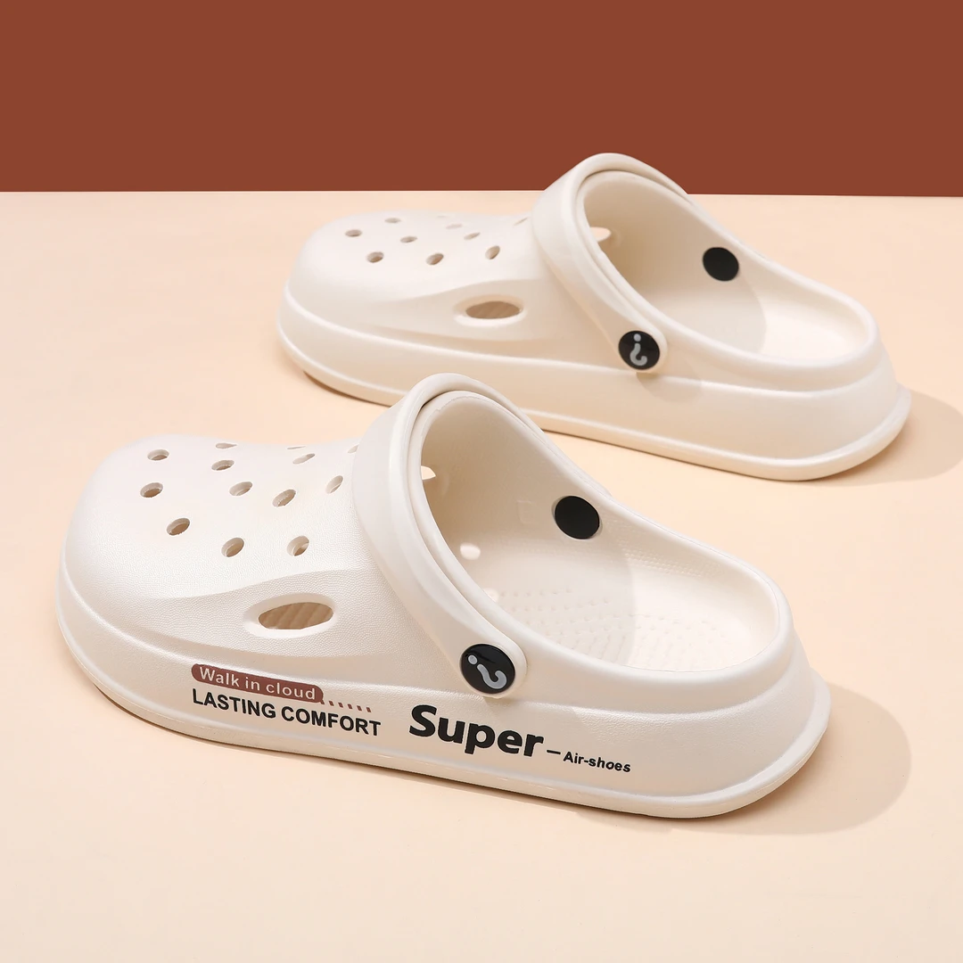 洞洞鞋女夏季2024新款厚底踩屎感防滑ins潮凉鞋外穿时尚沙滩凉拖