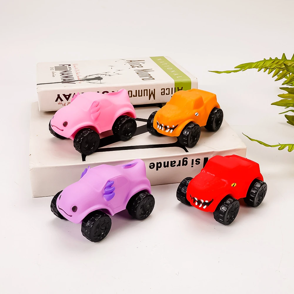 Q萌创意滑行车拉拉乐新奇特带轮子装沙四轮车新款拉拉车玩具车