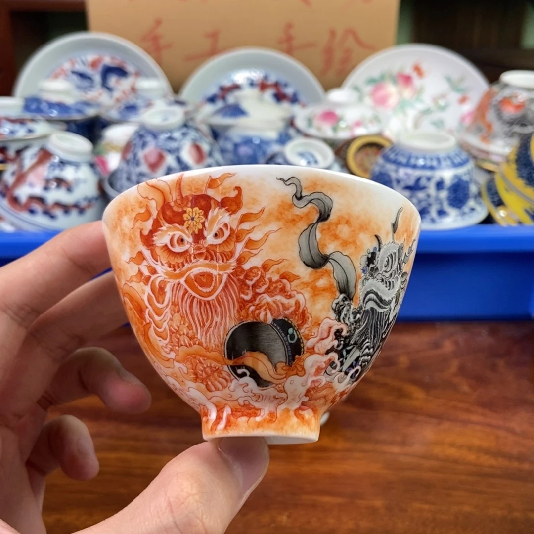 杯景德镇手绘陶瓷艺术