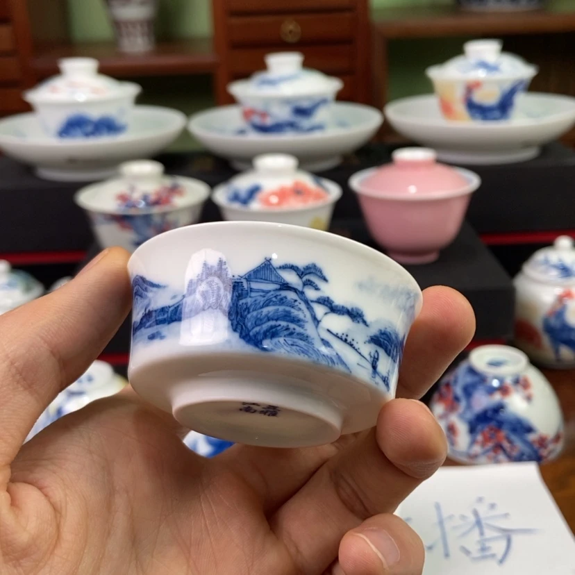 【闪购商品】瓷杯景德镇陶瓷手绘