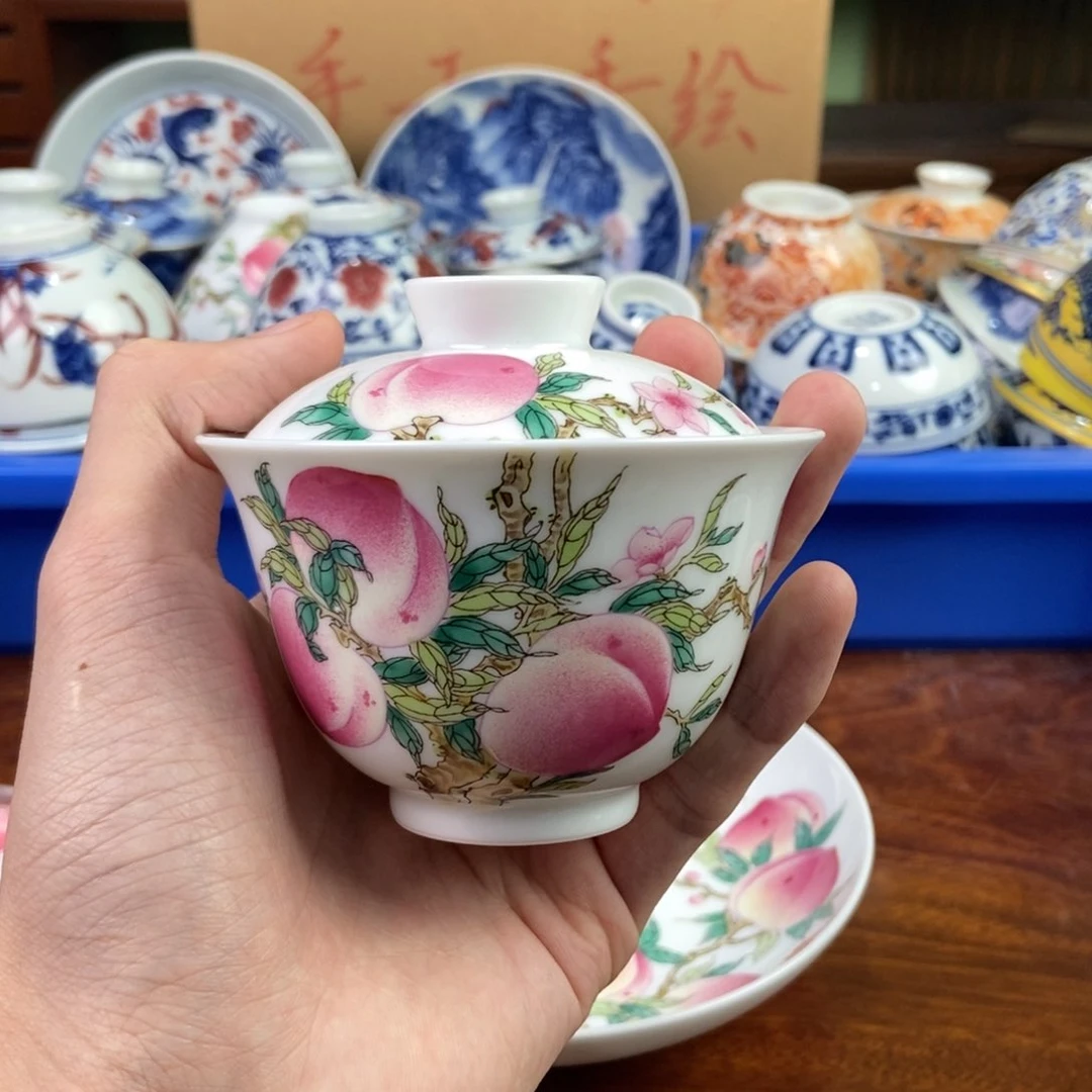 杯景德镇手绘陶瓷艺术