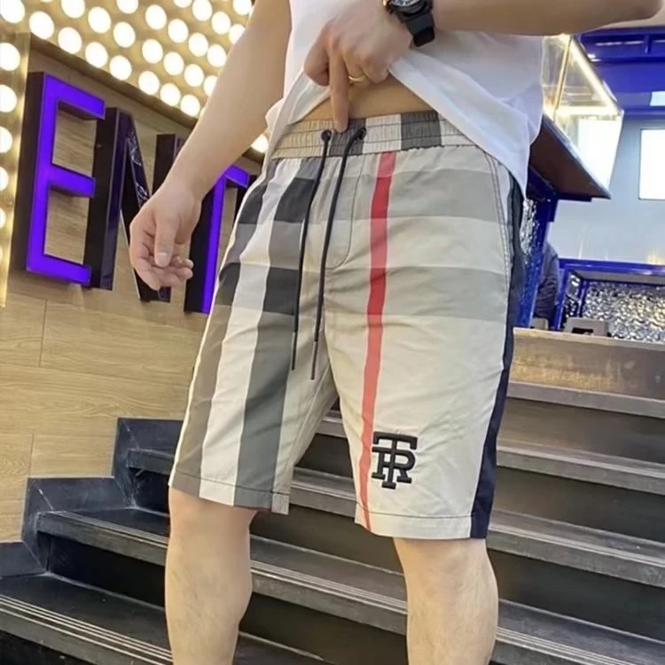 广州2023年夏季薄款男士短裤网红休闲宽松五分裤运动裤短裤沙滩裤