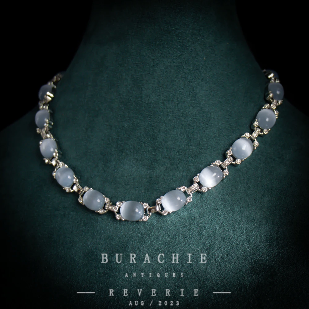 铜合金仿水晶项链 【2157】周年珍藏英｜经典原标克拉款CrownFrett