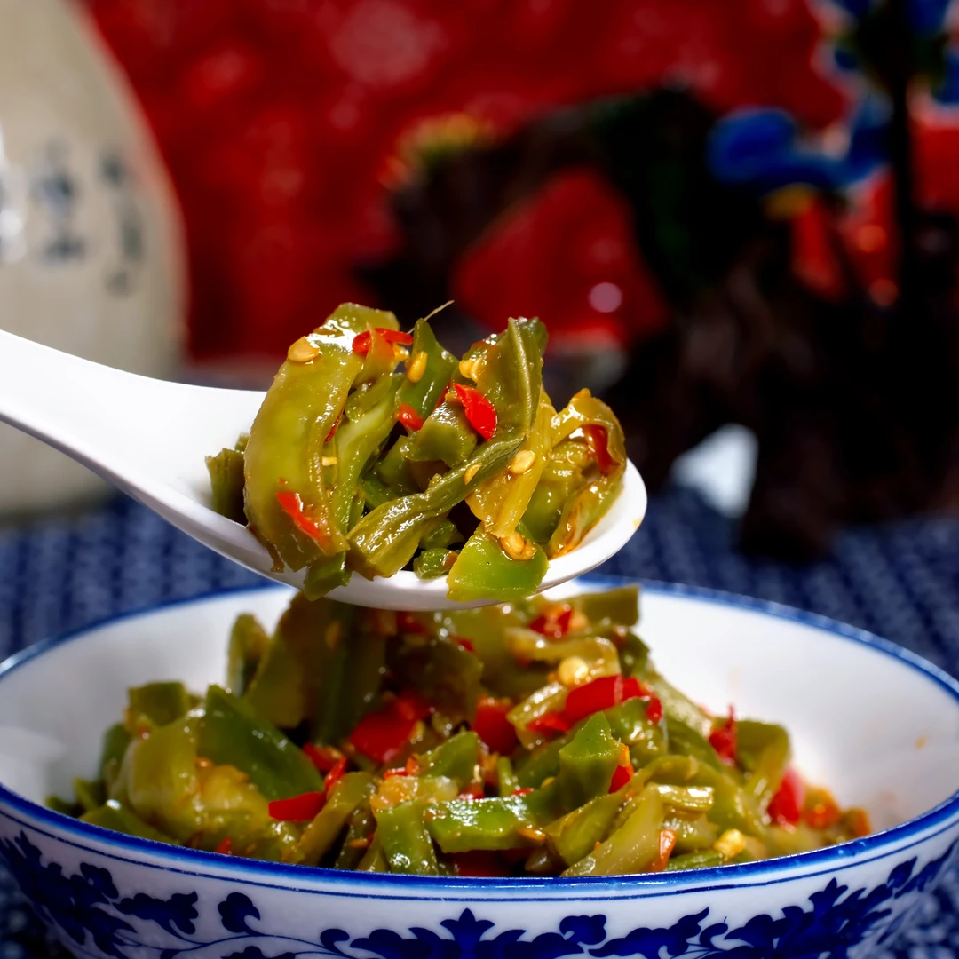 香辣贡菜2瓶280克/瓶开瓶即食酱菜下饭菜开味拌饭拌面美味脆脆爽