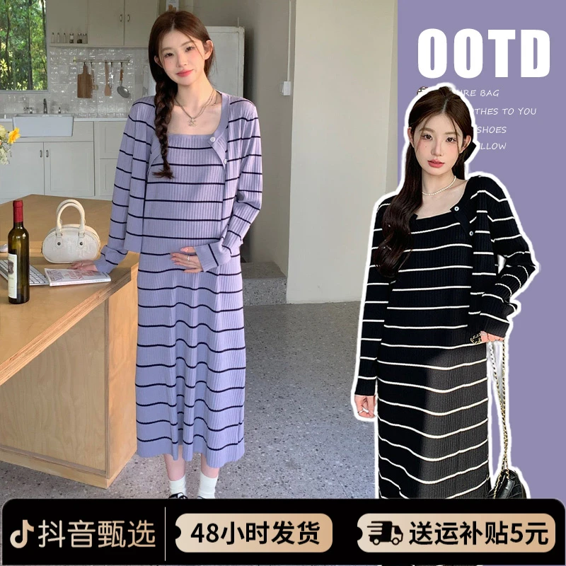 【孕妇哺乳两穿】·竖开80-160斤女装孕妇装可哺乳喂奶连衣裙