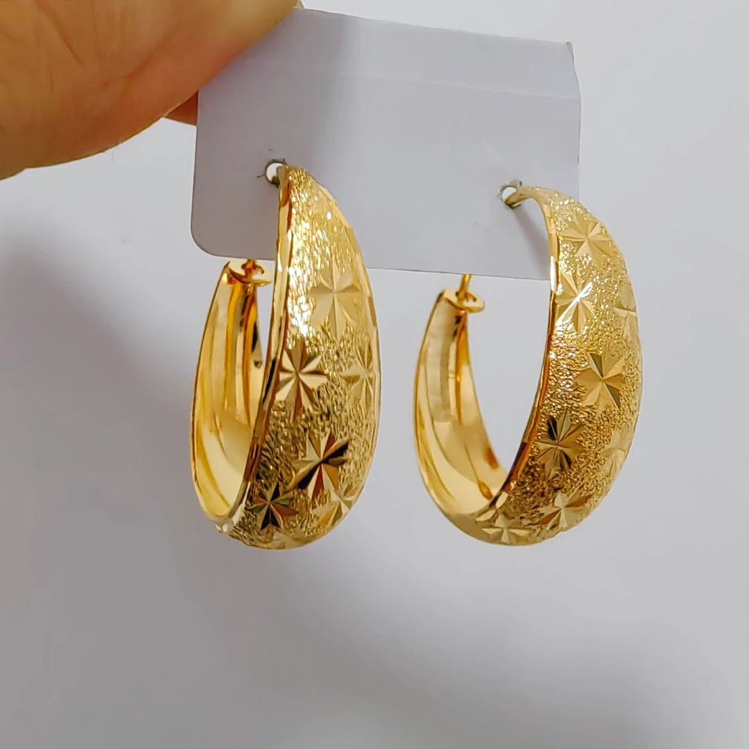 合金耳饰 满天星大耳环耳扣精工精品