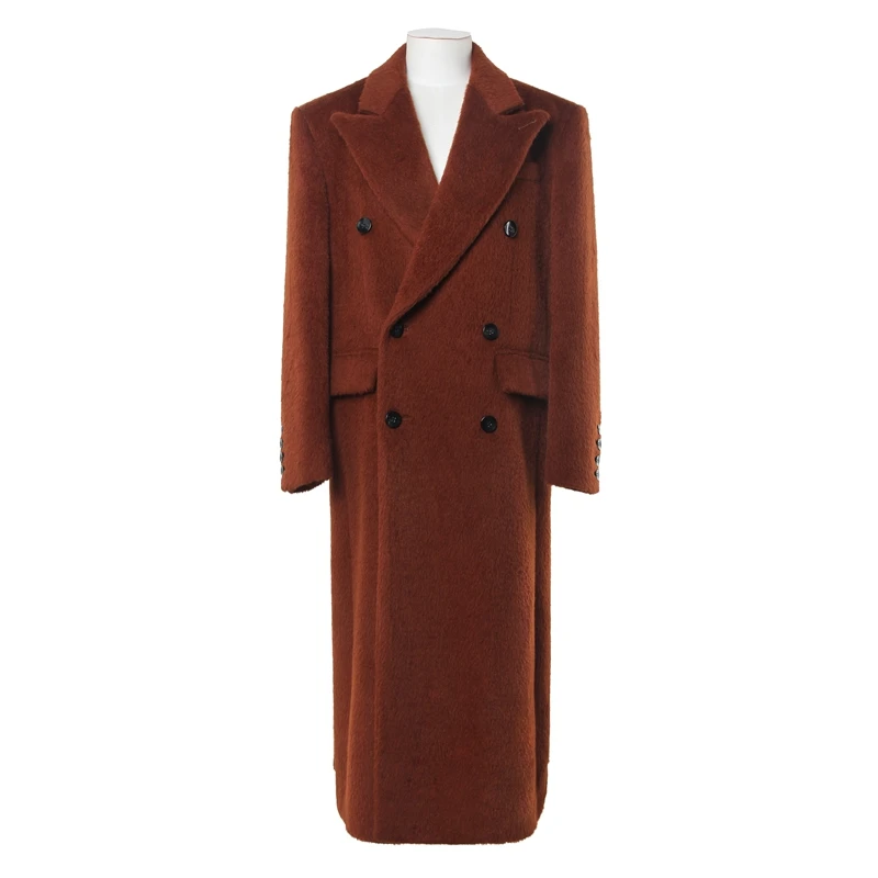 B99女士极简风 焦糖色原创设计款外套ZBW36014-2