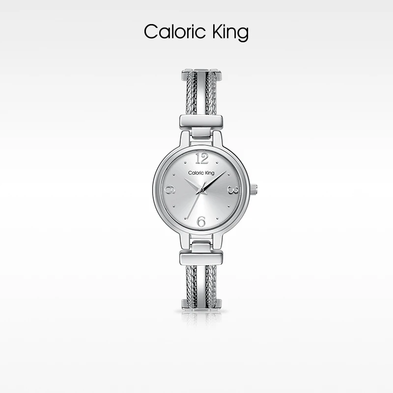 凯卡思Caloric King致简时尚系列进口机芯防水女士手表