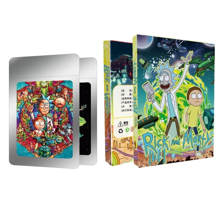 【拆盒 】卡洛洛出品瑞克和莫蒂角色第一弹收藏卡牌 盲盒代拆
