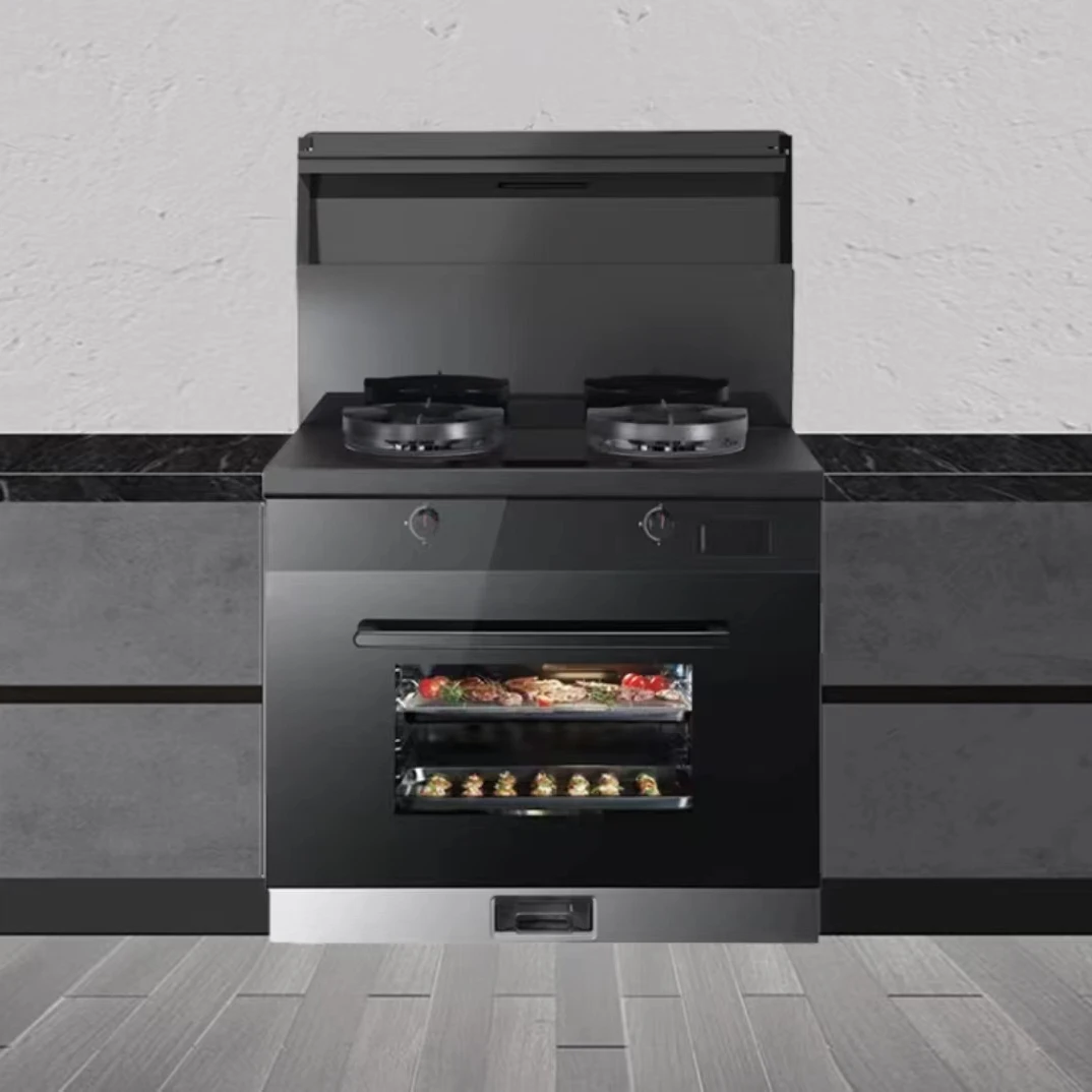 多功能燃气灶抽油烟机环保侧吸大吸力烟灶一体式集成灶