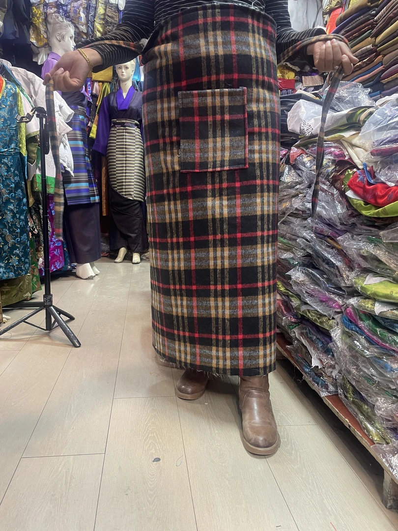 藏式围裙，加绒加厚，冬季保暖长款