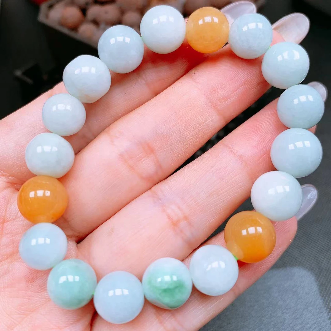 天然A货缅甸翡翠福利手串