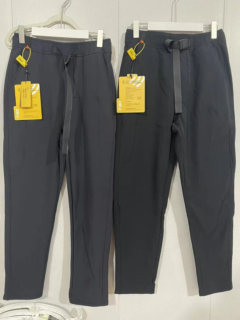 303厚实户外抗寒软壳裤加绒加厚石墨烯保暖休闲裤男裤