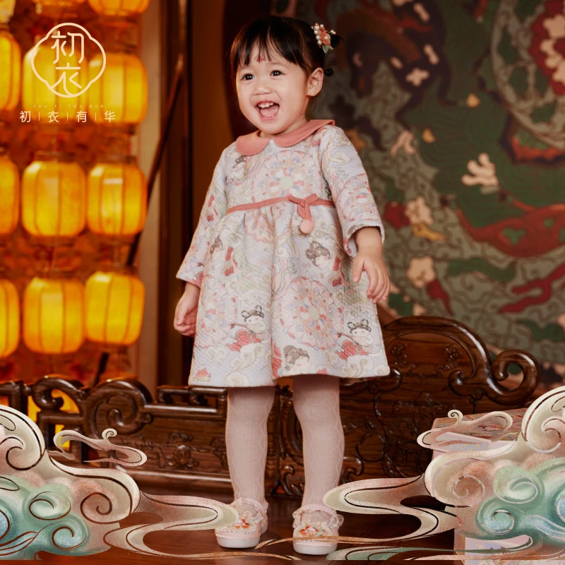 【215】敦煌空气棉连衣裙