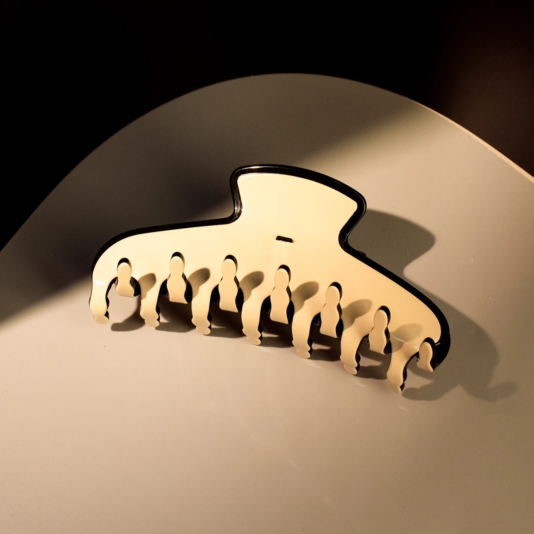 法*【Al**P】经典使者系列醋酸鲨鱼夹（11cm）#0279