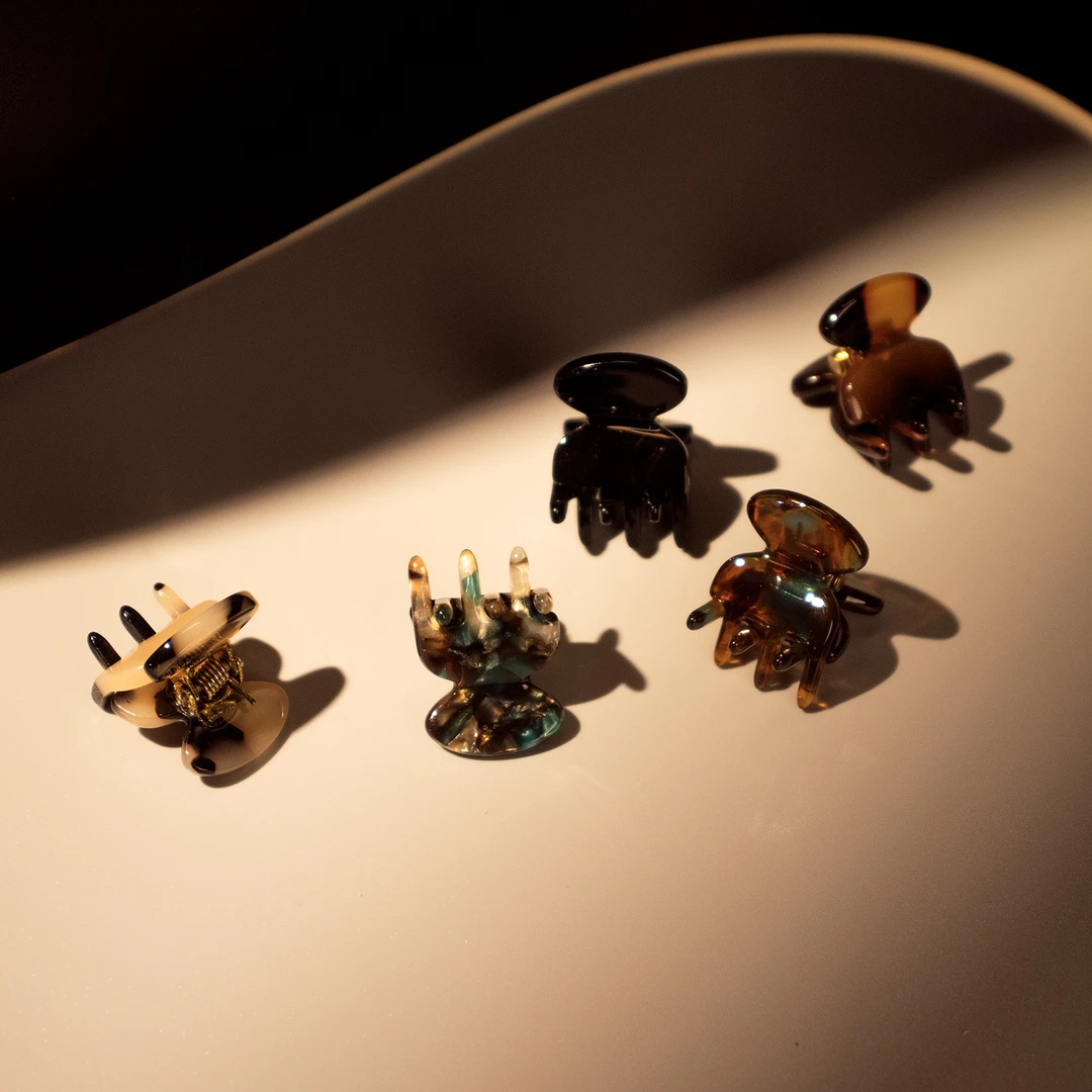 法式轻奢ins醋酸小抓夹气质（5个装）#0035夹子