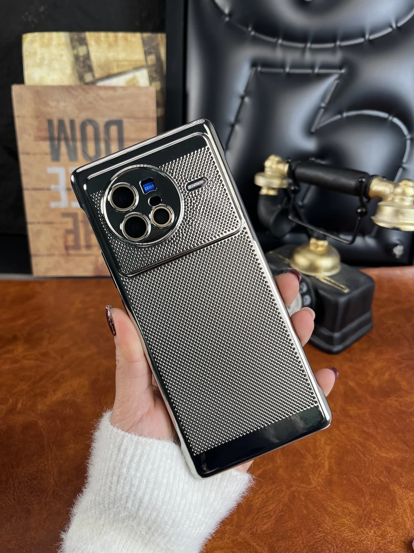 适用vivo X80手机壳【超薄散热+全包镜头护镜】简约散热保护套