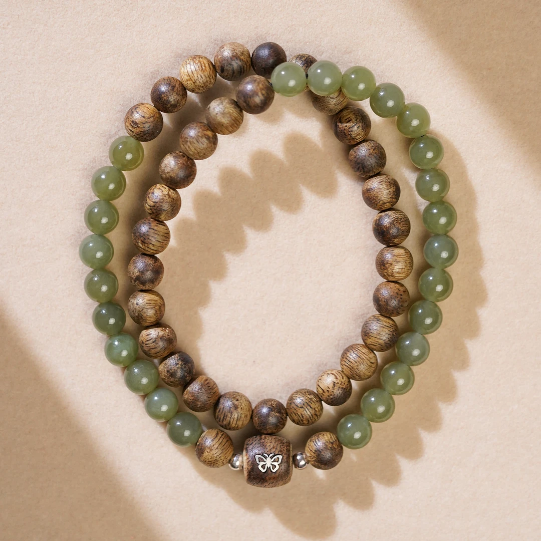 悠悠我心·海南沉香两圈手串@ZJ0017