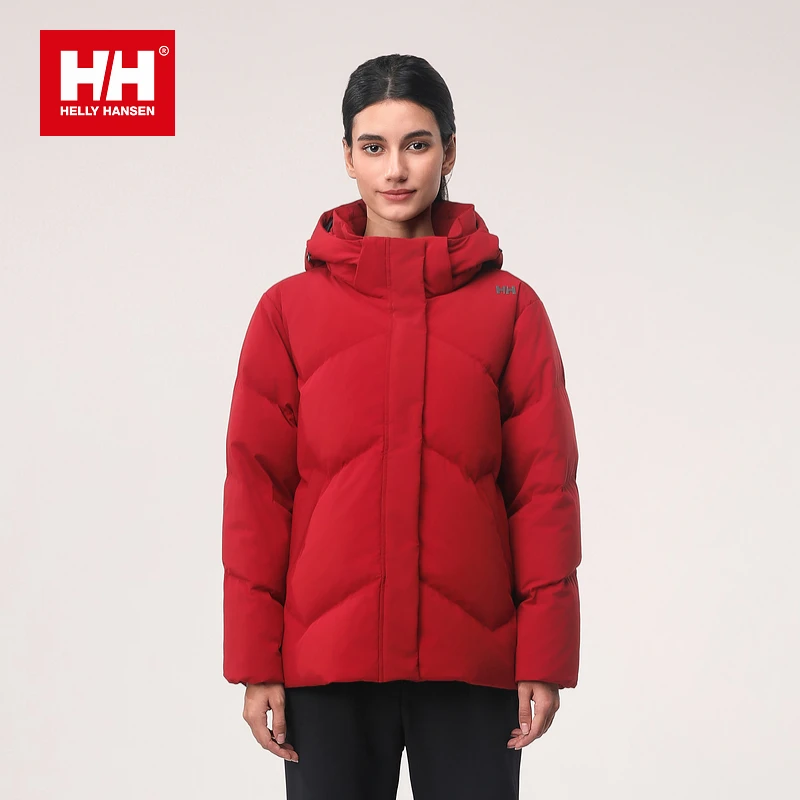 HELLY HANSEN/HH 24冬女休闲发热内里鹅绒短款羽绒服HC4WADJ51W