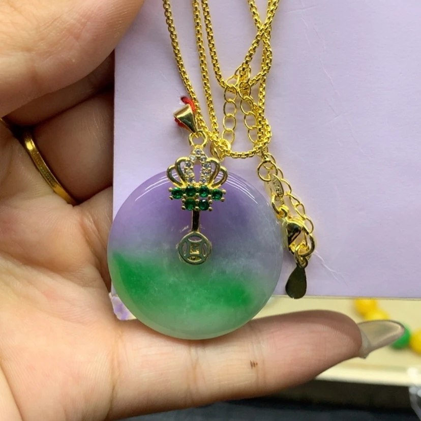 【闪购商品】翡翠颈饰未镶嵌吊坠