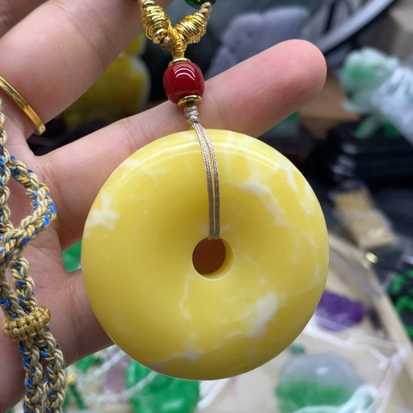 【闪购商品】玛瑙/玉髓颈饰合金吊坠