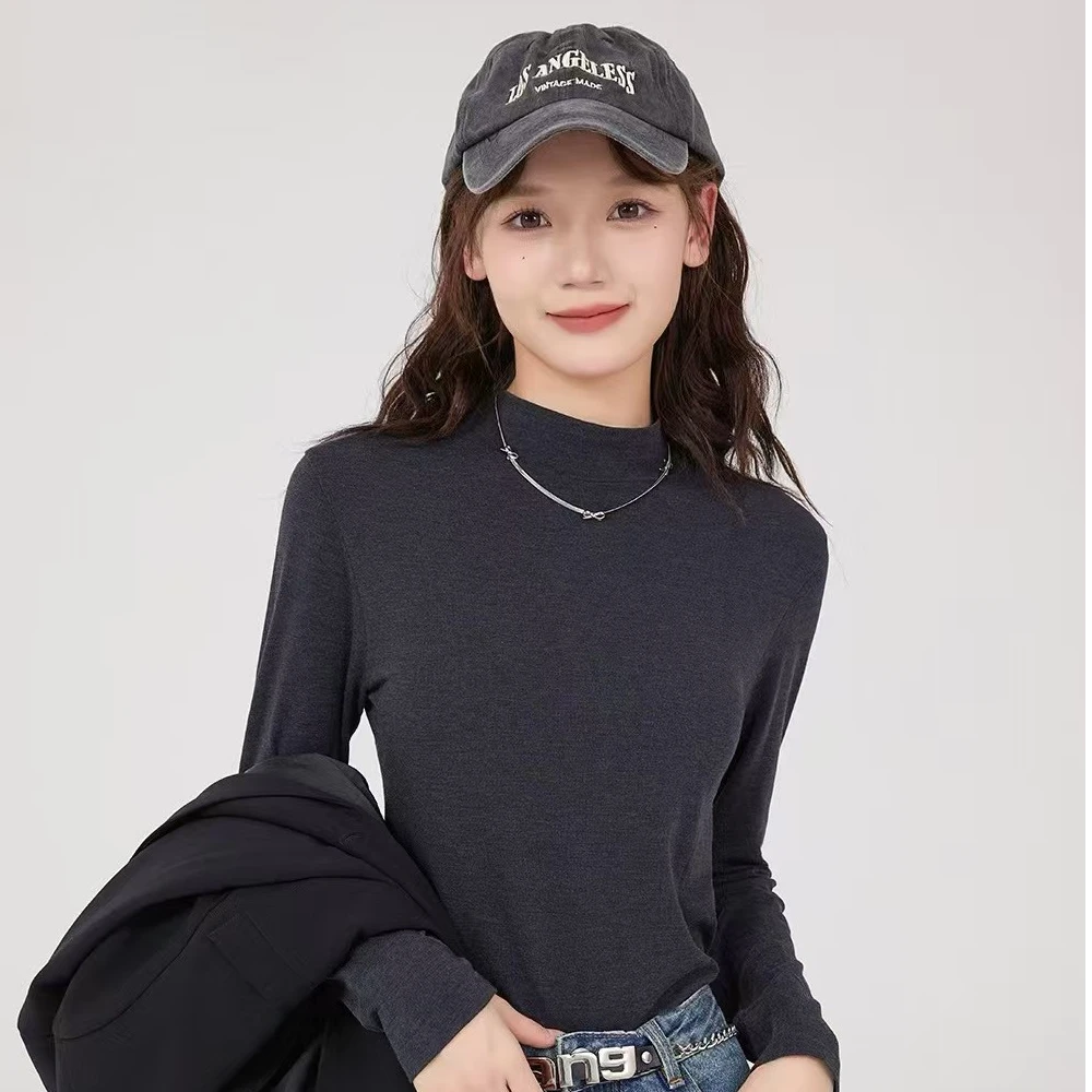 好肤感 贴身显瘦 打底衫6091