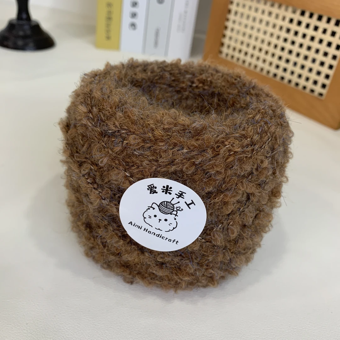 爱米手工ins风fever特色手混diy围巾织毛衣帽子毛线棒针钩针编织