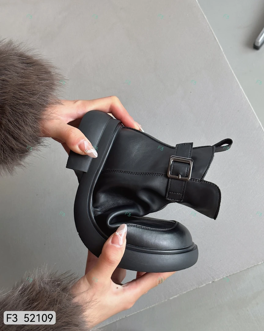 F3时尚短靴，时尚百搭减龄