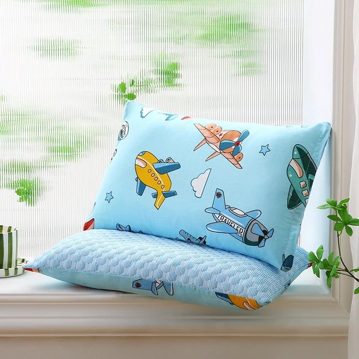 【儿童凉豆豆枕芯】30*50+-5cm/0-12岁纯棉安抚枕豆豆枕