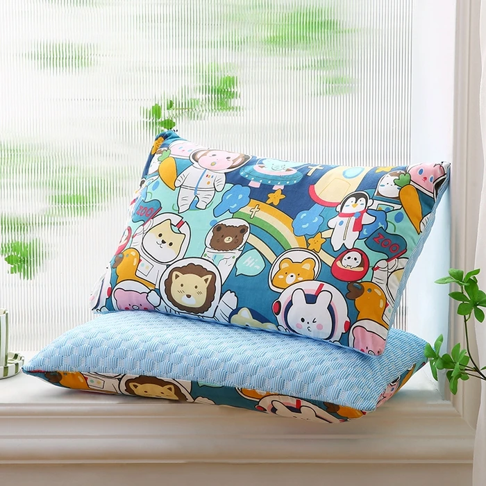 【儿童凉豆豆枕芯/可拆洗】30*50/0-12岁(内胆+枕套)有白色胆