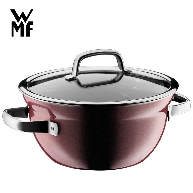 福腾宝(WMF)德国原装进口奈彩米碗锅汤锅炖锅碗锅蔷薇粉