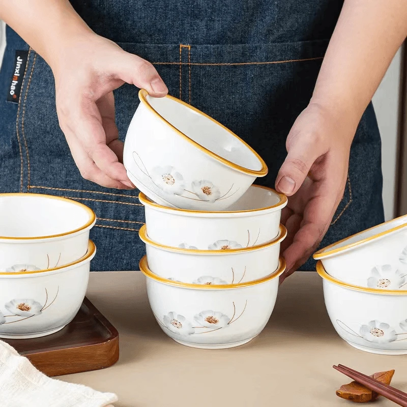 【岁月静好4.5英寸甜心碗8只装】破损补发